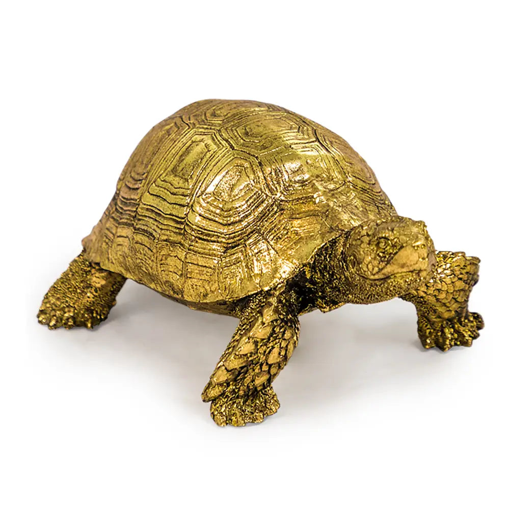 Gold Tortoise figure
